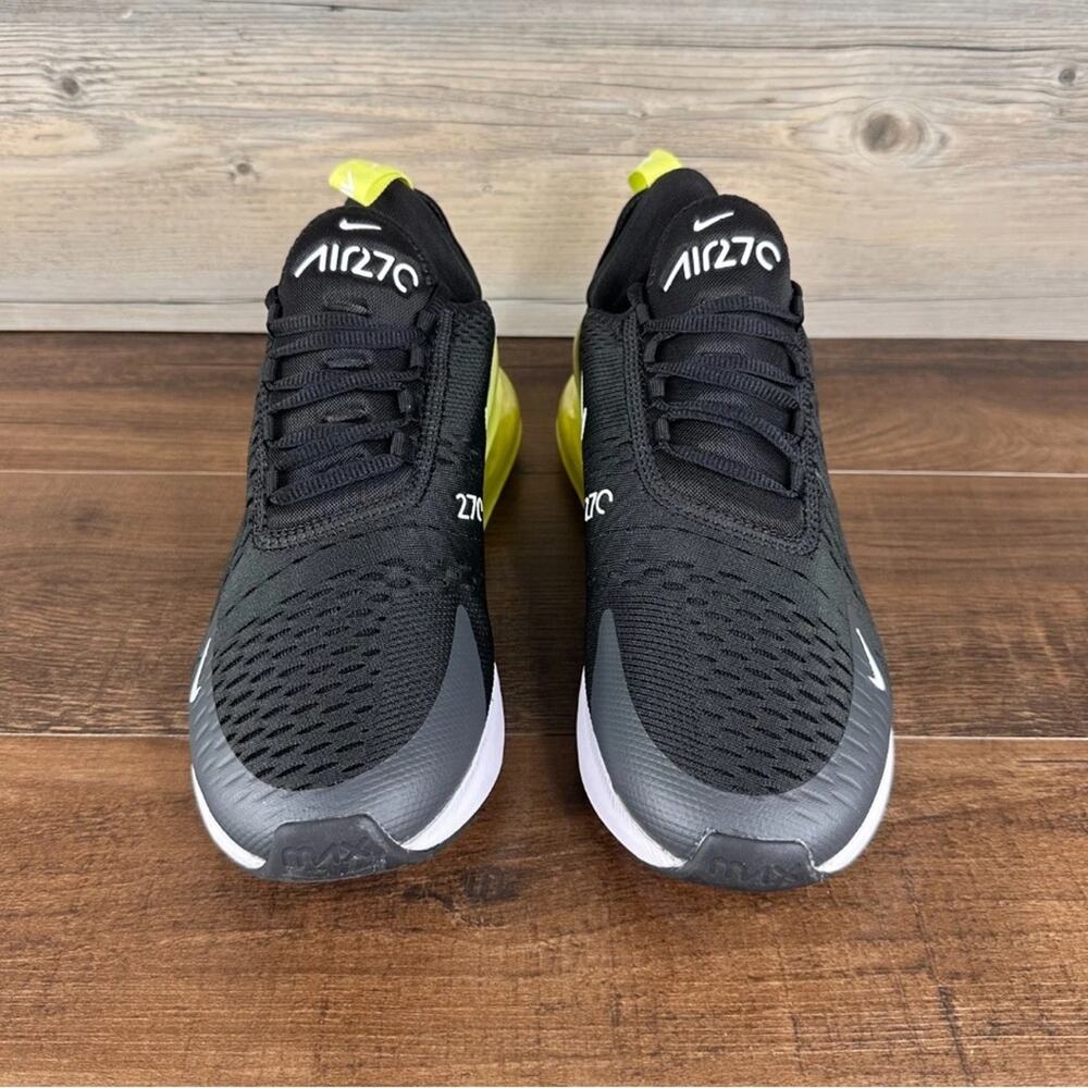 Nike Air Max 270 Light Lemon Twist Black Anthracite AH8050 703 men’s size 10.5 - Picture 3 of 5